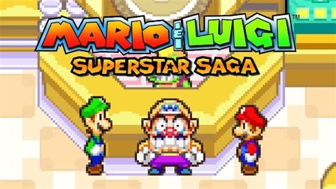 RESTORED Wario Cameo In Mario Luigi Superstar Saga YouTube