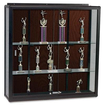 MooreCo Wall Mount Display Case Metal Trophy Display Case | Wayfair ...