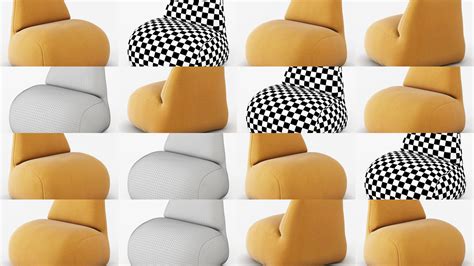 Collection Different Types Armchairs Your Projects 80 Models CGTrader