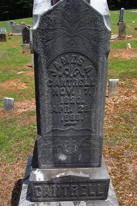 James Anderson Cantrell 1820 1899 Find A Grave Memorial