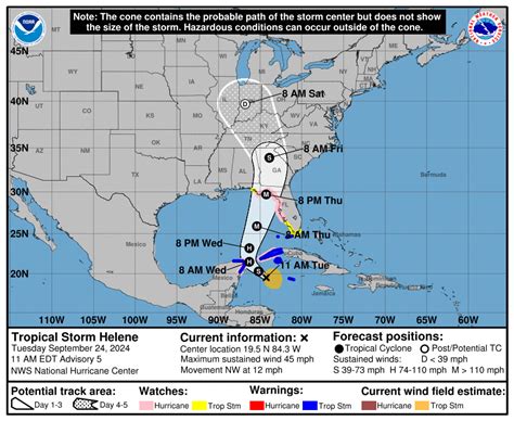 Tropical Storm Helene Forms In The Caribbean Sea Will Become A Hurricane And Move Toward Us