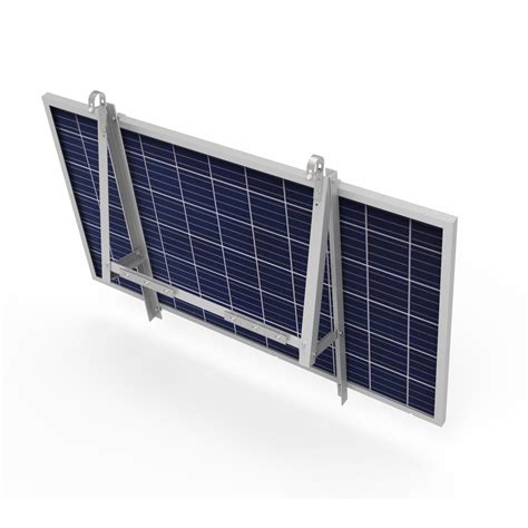 plenti SOLAR Befestigungssystem Balkon 1 PV Modul für runde