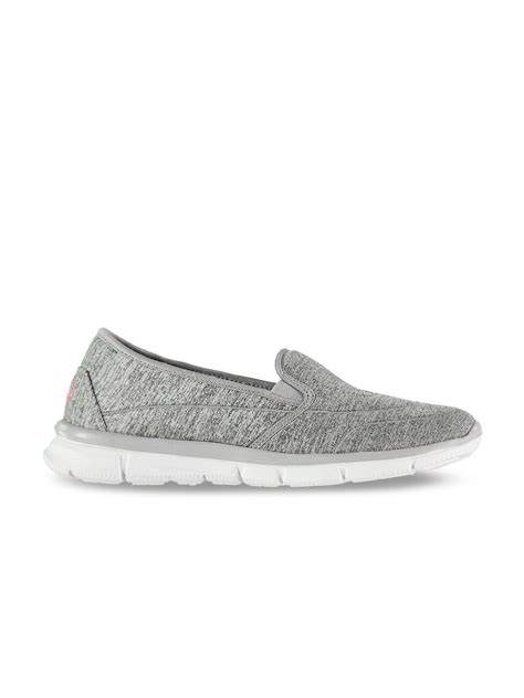 Buy Slazenger Women Grey Melange Solid Walking Shoes - Sports Shoes for Women 7301327 | Myntra