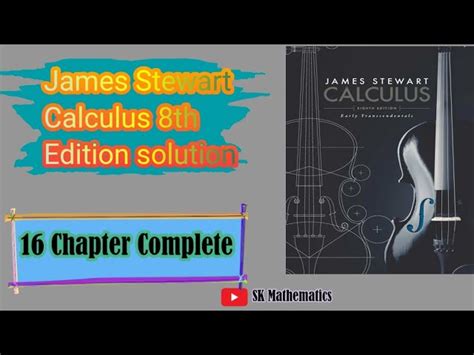 James Stewart Calculus 8th Edition Free Online Retailers | www ...