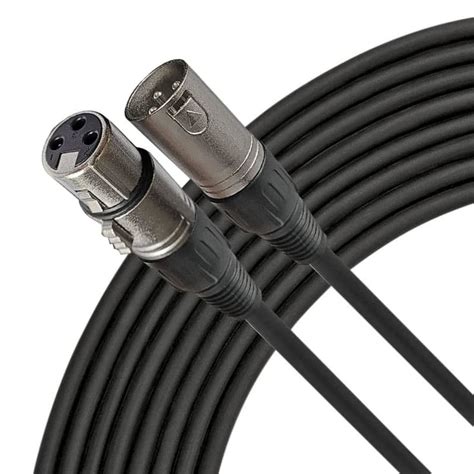 XLR Male To XLR Female Audio Cable 50ft XLR To XLR Balanced Mic