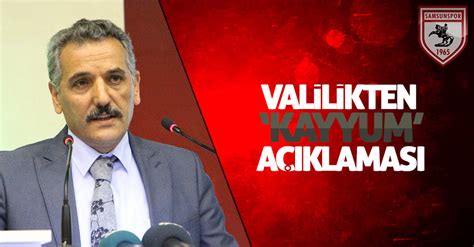 Valilikten Kayyum açıklaması