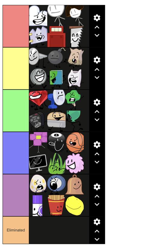 Bfdi Recommended Character With Puffball And Yellow Face Viewer