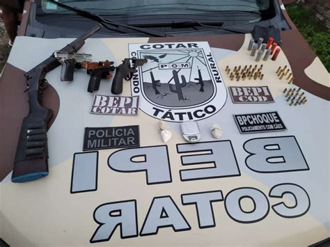 Atua O Do Bepi Da Pmce Resulta Nas Apreens Es De Armas De Fogo E