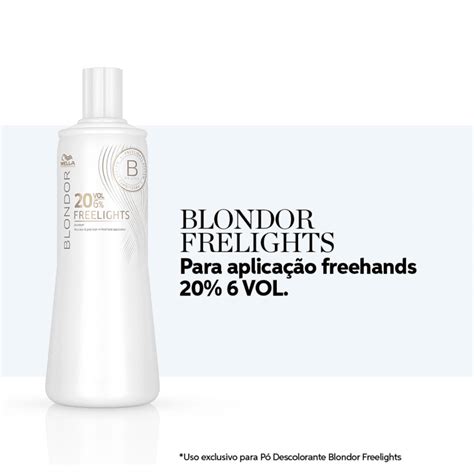 Oxidante Wella Blondor Freelights 6 Beleza Na Web