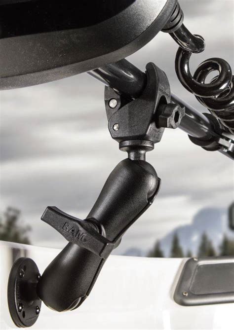 Ram Mount Trolling Motor Stabilizer Mount Met Tough Claw Emountingnl