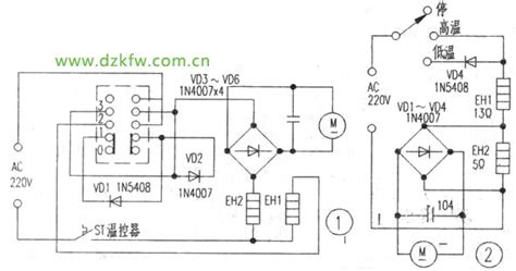 电吹风维修知识大全，拆解分析 电路图原理，看完秒懂！