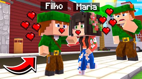 Amandinha Bebe E Deu Um Beijo No Filho Do Robin Hood Gamer No Minecraft