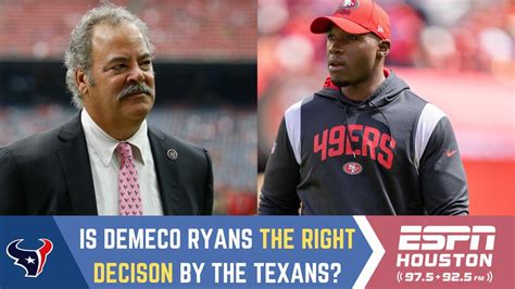 Explaining Why The Houston Texans Are Getting It Right By Hiring Demeco