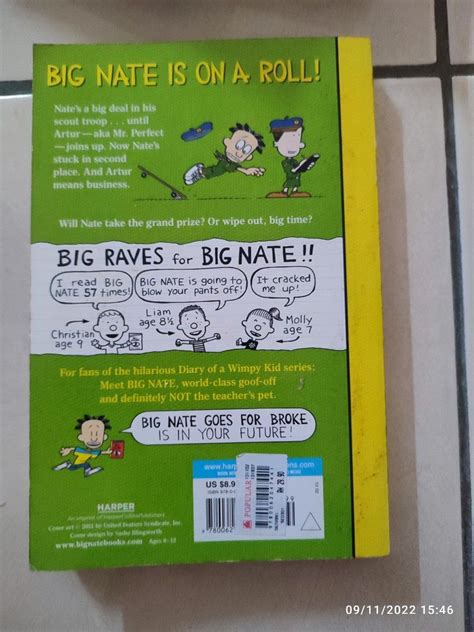 Big Nate On A Roll Lincoln Peirce Hobbies And Toys Books And Magazines