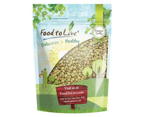 Whole Green Lentils Buy In Bulk From Food To Live