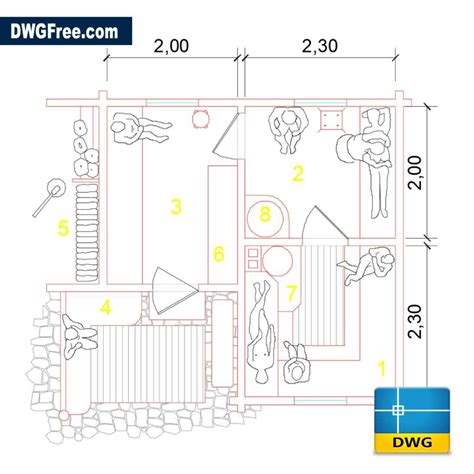 Toilets Blocks CAD File [ Drawing Free ] Download AutoCAD DWG.