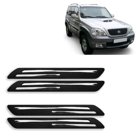 Premium Quality Car Bumper Protector Guard With Double Chrome Strip For