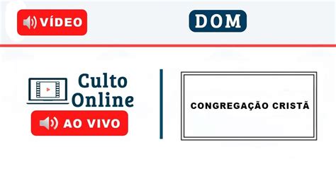 Culto Online Ccb Palavra Aos Colossenses Ccb Santo