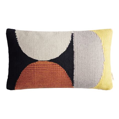 Woven Circles Indoor Outdoor Lumbar Pillow World Market