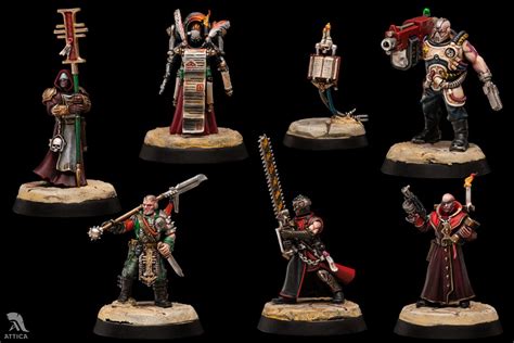 Inquisitorial Agents Kill Team Painted Figure Warhammer K Art Level