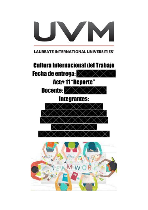 ACT 11 Cultura Int Del Trabajo Cultura Internacional Del Trabajo