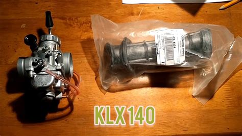 Klx Carb Swap Youtube