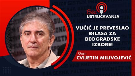 BEZ USTRUČAVANJA Cvijetin Milivojević Vučić je preveslao Đilasa za