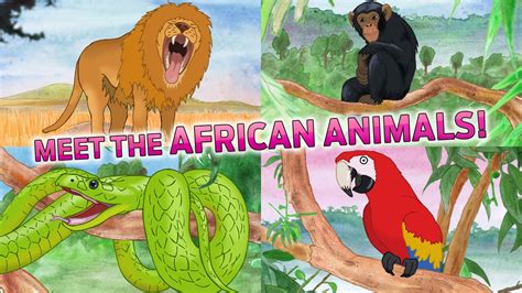 Learn African Animals Kids Picture Book App On Iphone Fun African