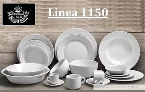 Juegos Platos Hondo Cm Porcelana Tsuji Linea Set X En Venta