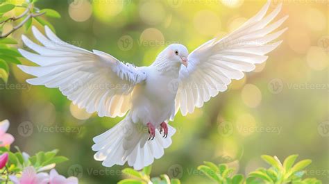 graceful dove  flight  stock photo  vecteezy