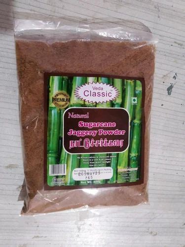 Veda Classic Natural Sugarcane Jaggery Powder Organic At Rs 35 Pack In