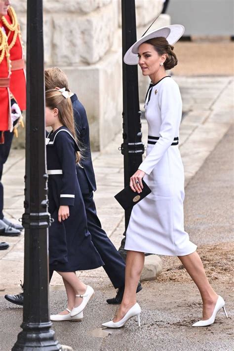 Kate Middleton Reaparece En El Trooping The Colour De Blanco