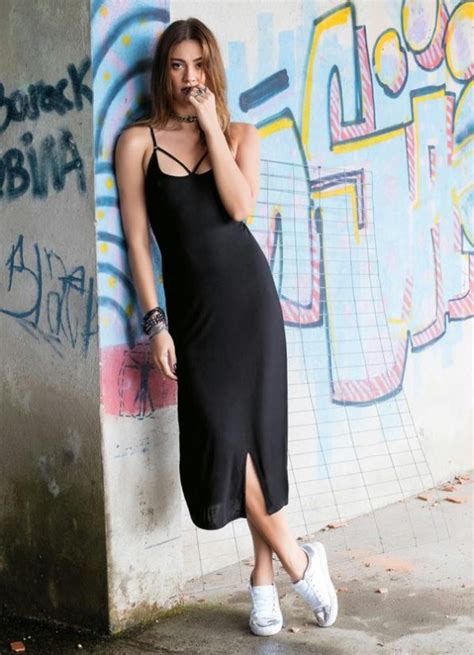 Vestido Midi Preto Modelos Maravilhosos