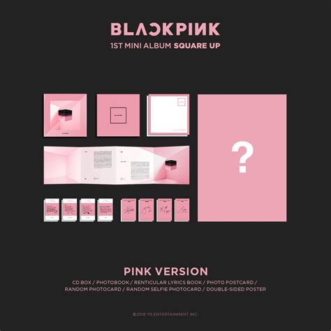 Blackpink 1st Mini Album Square Up Choice Music La