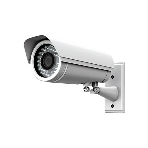 Ai Generated Wall Mount Cctv Security Camera Isolated On Transparent