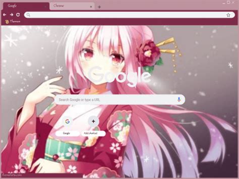 ANIME Chrome Theme - ThemeBeta