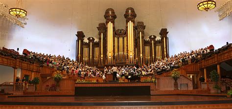 The Mormon Tabernacle Choir Rehearsing Photograph by DUG Harpster - Pixels