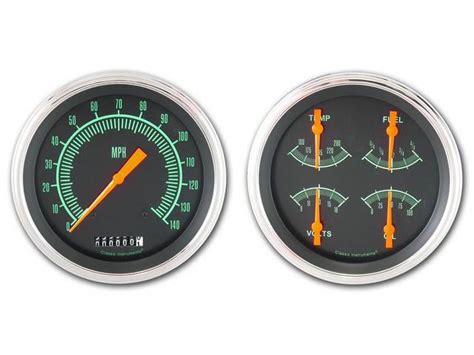 Gauge Kit Classic Instruments G Stock Series Gauge Has Orange