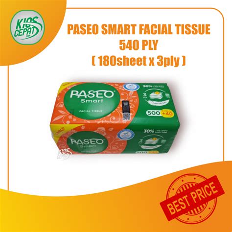 Jual Tissue Paseo Smart Facial Ply Premium Soft Ply Sheet