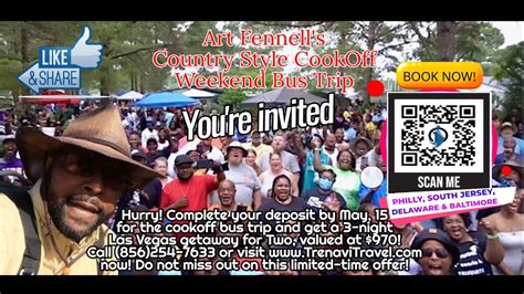 Country Style Cookoff Bus Trip 2023 Art Fennell S Version YouTube