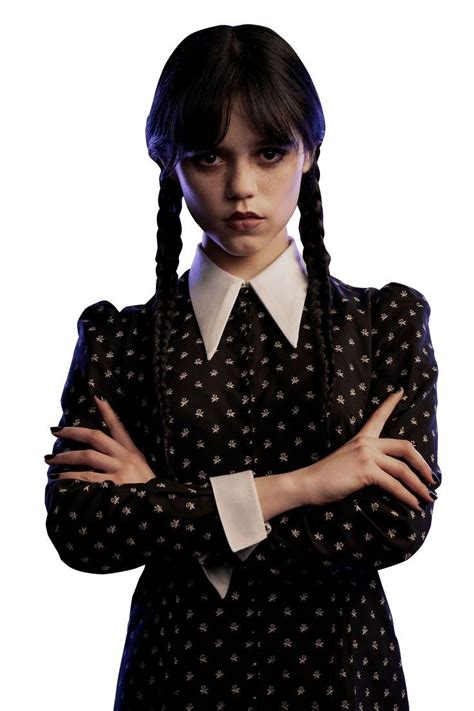 Personaje Merlina Png Wednesday Addams Girl Cakes Topper