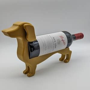 Dachshund Wine Bottle Holder Etsy