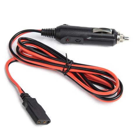 Cb Radio Power Cordcables 2 Wire 15a 3 Pin Cb Power Cord With 12v Cigarette Ebay