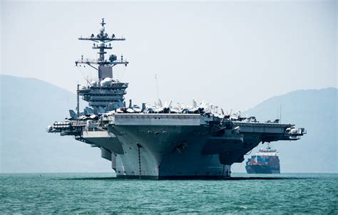 Paul Davis On Crime American Aircraft Carrier Uss Carl Vinson Makes