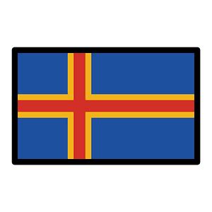 Åland Islands flag - Free vector emoji on creazilla.com