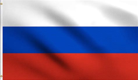 Dmse Russia Russian Flag 3x5 Ft Foot 100 Polyester 100d