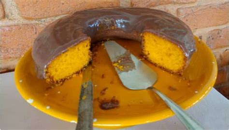 Bolo De Cenoura Fofinho E Delicioso Fa A Hoje