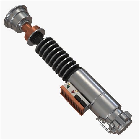 luke skywalker lightsaber 2 3d model