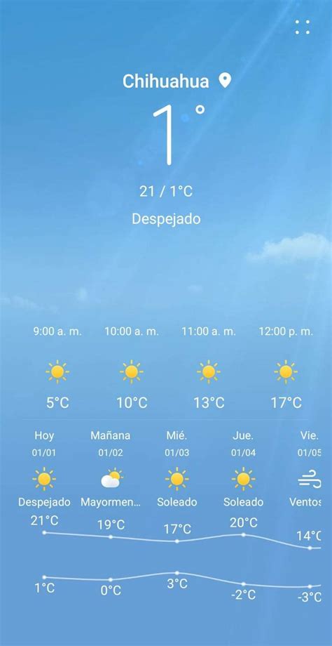 Arranca Chihuahua El A O Con Temperatura De C Durante La Ma Ana La