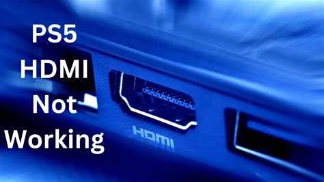 PS5 HDMI Not Working? Here's how to fix it! - SAU TECHHUB